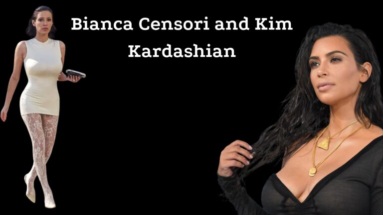 Bianca Censori and Kim Kardashian